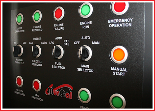 municipal controller faceplate