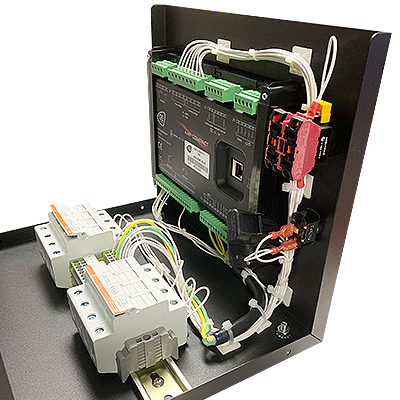 MCGSP-AMF Compact GenSet Panel inside view