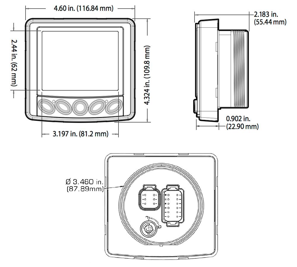 The PowerView 300 Series Displays Handle Basic Engine Alarm/Shutdown