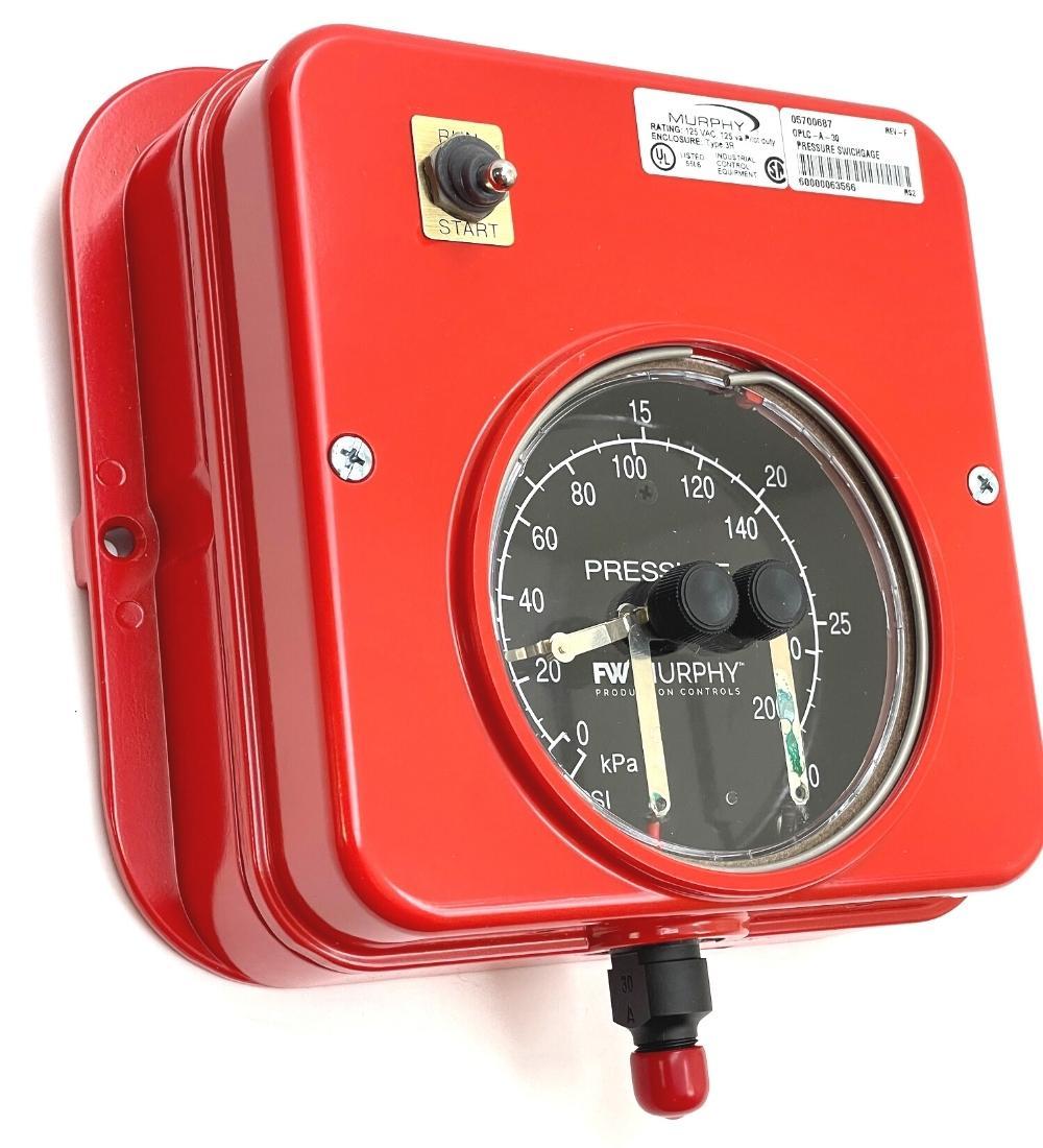OPLC Series Surface Mount Pressure Swichgage® | MurCal