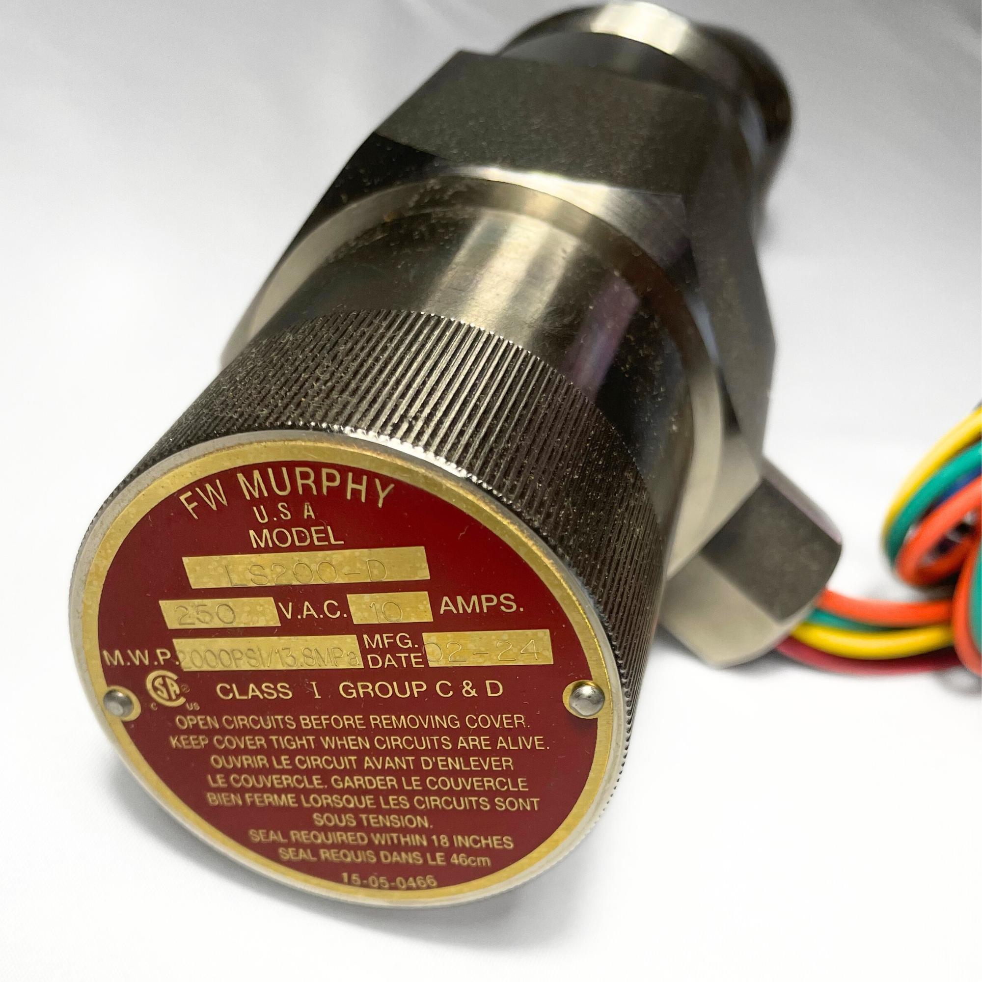 LS200-D Float Activated Liquid Level Switch (15700775)