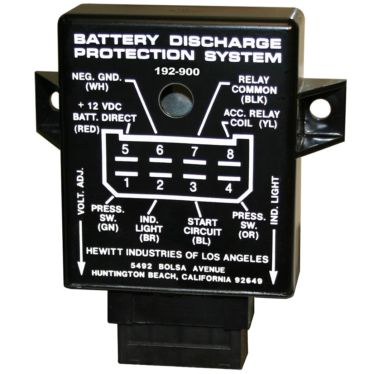 Battery Discharge Protection System