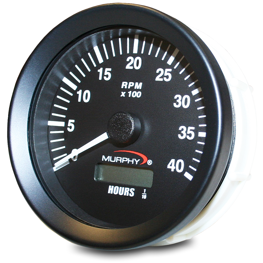 ※ham※AT4040+AT8700J+AT-PF2 ATH-40-A 12/24 VDC Analog Tachometer/Hourmeter, 4000 rpm