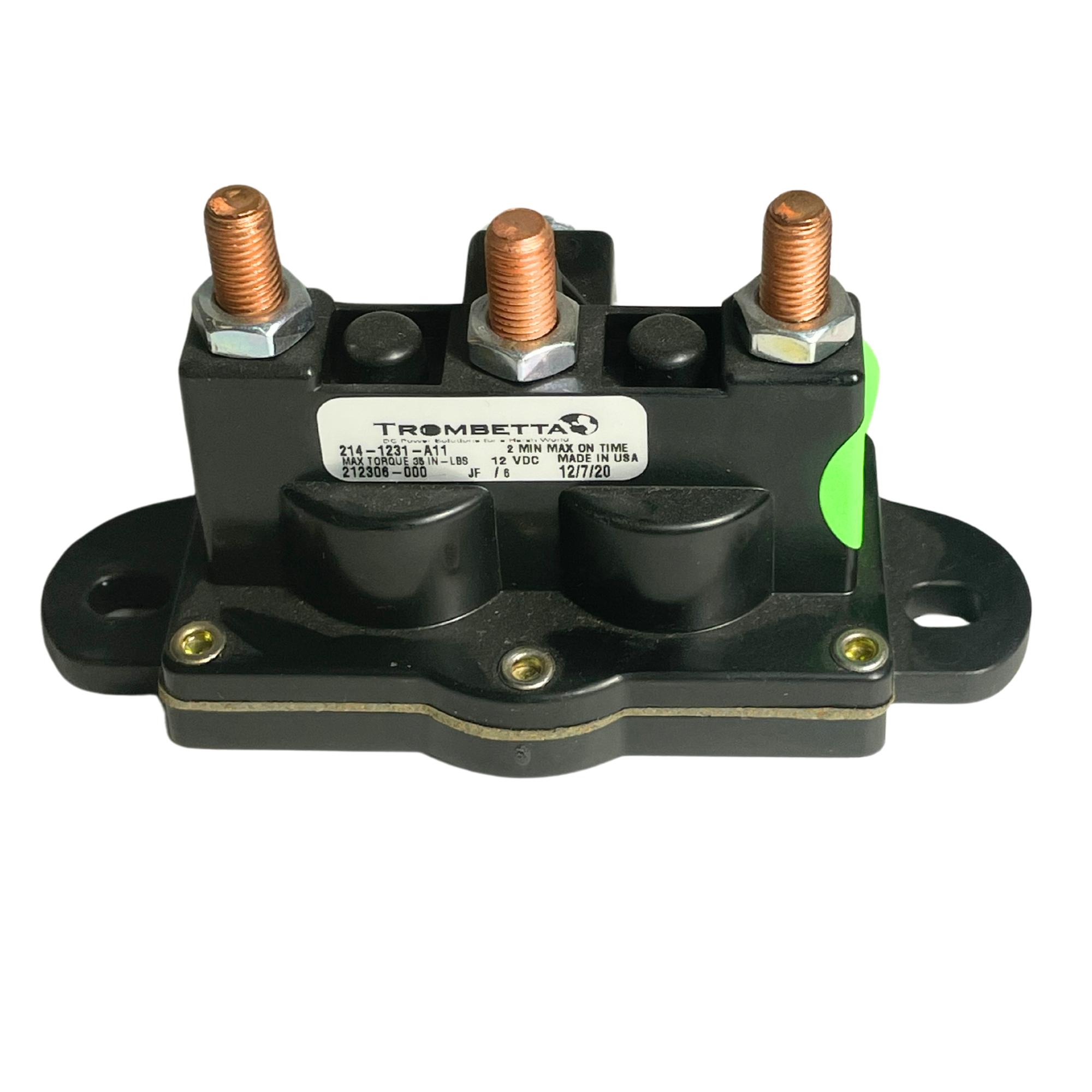 Trombetta Reversing Polarity Family 12 Volt DC Contactor