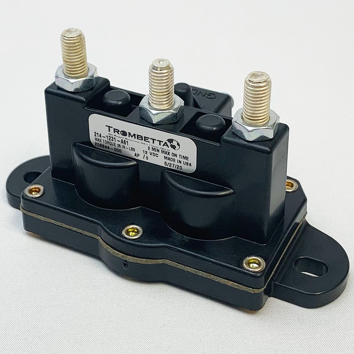 Trombetta 214-1231-A61 Reversing Polarity DC Contactor, 12 Volt
