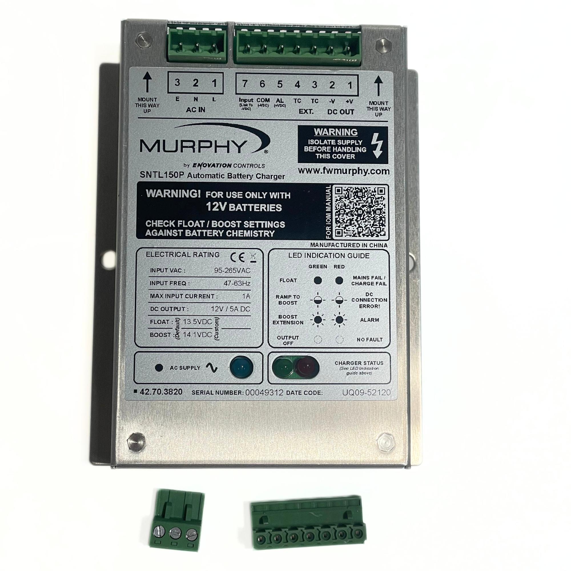Sentinel 150 12V/5A Battery Charger (42703820)