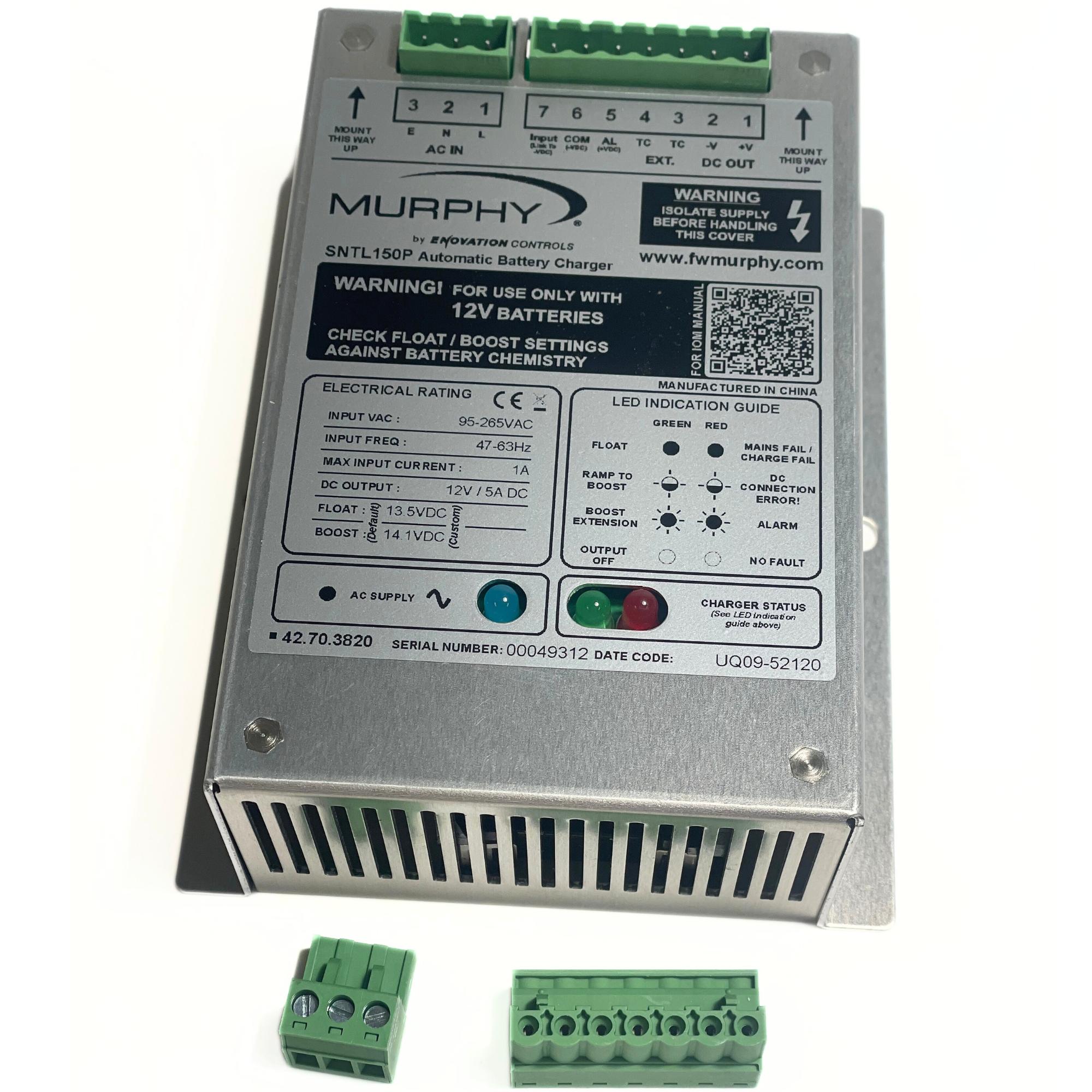 Sentinel 150 12V/5A Battery Charger (42703820)