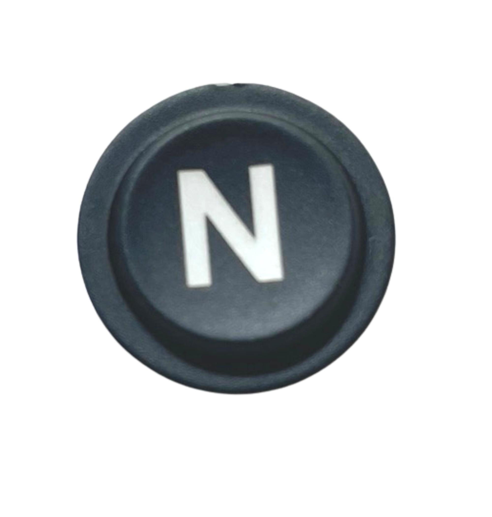 Blink-Plastic Insert, 15mm, Letter N (91Z6382-B562)