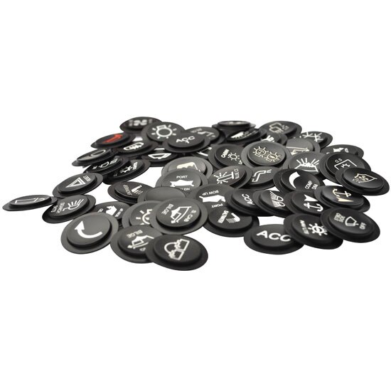 Blink-Plastic Insert, 15mm, SPECIFY (91Z6382-XXX)