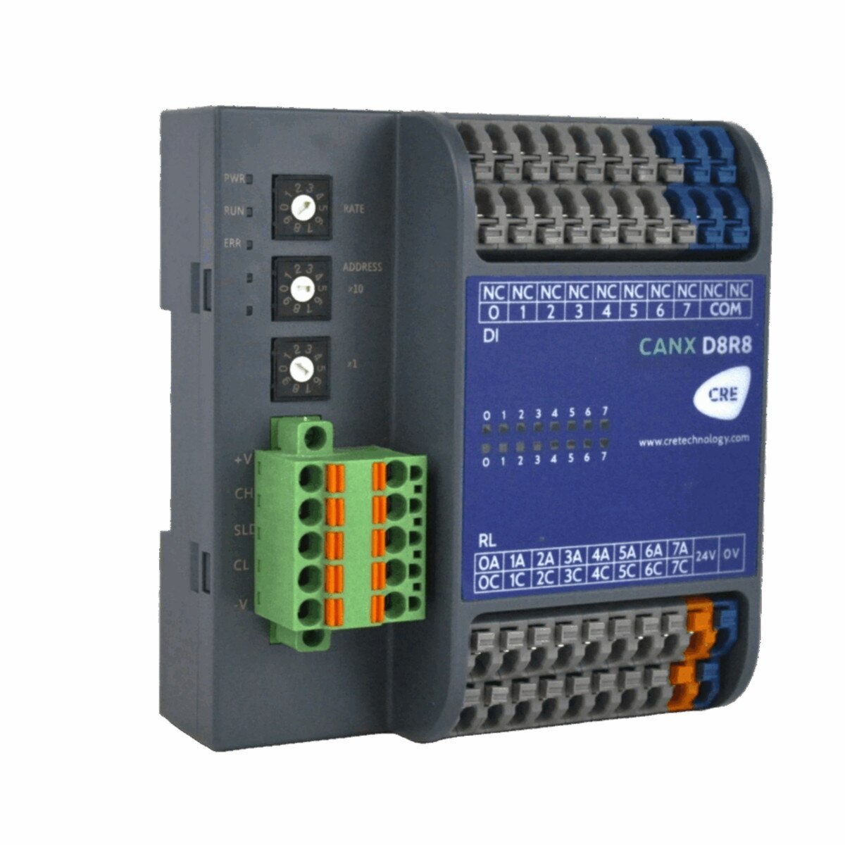 Input/Output Extension Module (CANX-D8R8)