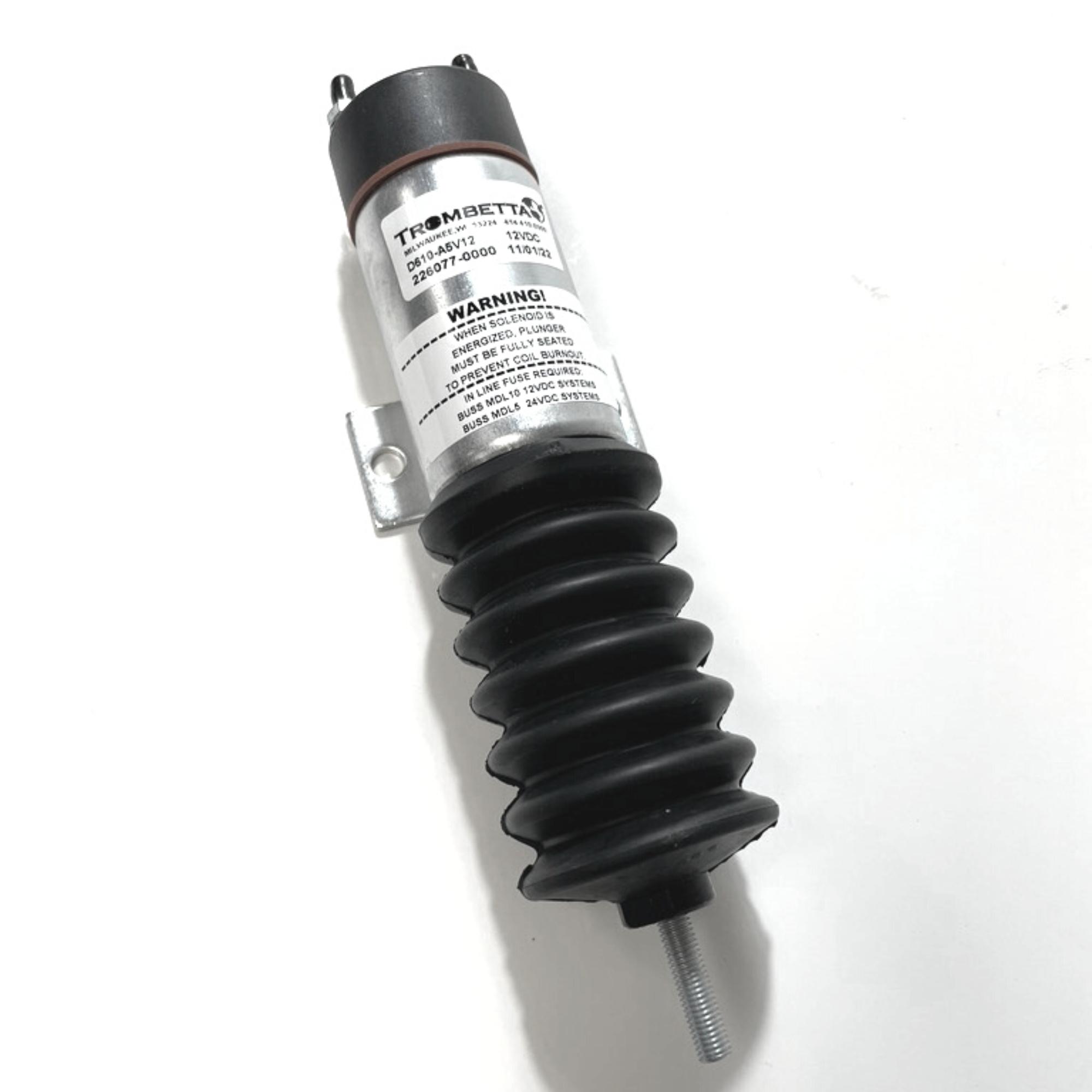 Trombetta D610-A5V12: 12 Volt Dual Coil Pull Solenoid