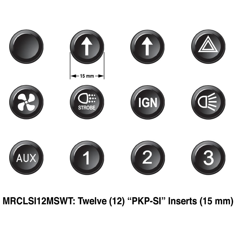 Blink-Plastic Insert, 15mm, Slow (91Z6382-C933)
